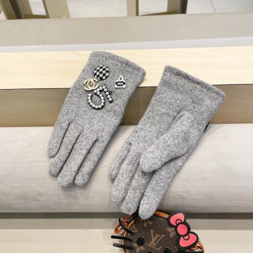 Replica Chanel Gloves For Women #1244592 $42.00 USD for Wholesale