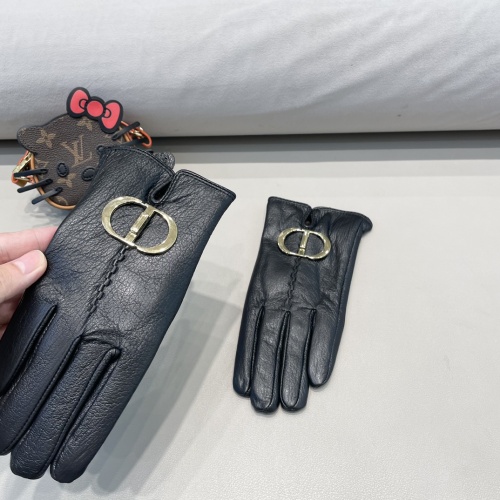 Replica Christian Dior Gloves For Men #1244603 $56.00 USD for Wholesale