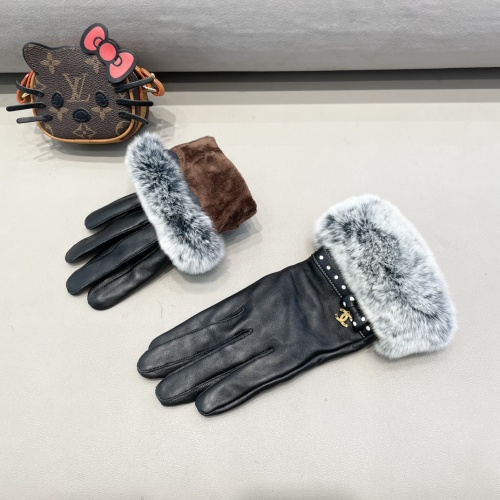 Replica Chanel Gloves For Women #1244605 $52.00 USD for Wholesale