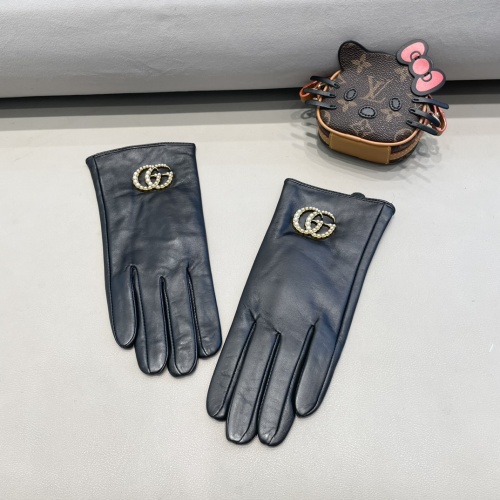 Gucci Gloves For Women #1244606 $48.00 USD, Wholesale Replica Gucci Gloves