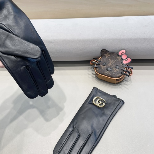 Replica Gucci Gloves For Women #1244606 $48.00 USD for Wholesale