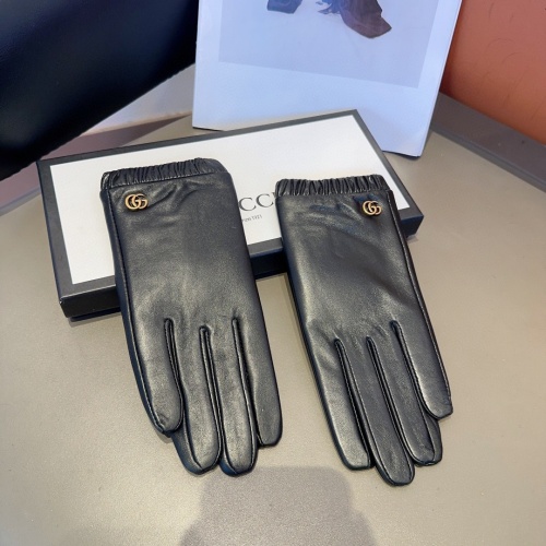 Gucci Gloves For Women #1244610 $45.00 USD, Wholesale Replica Gucci Gloves