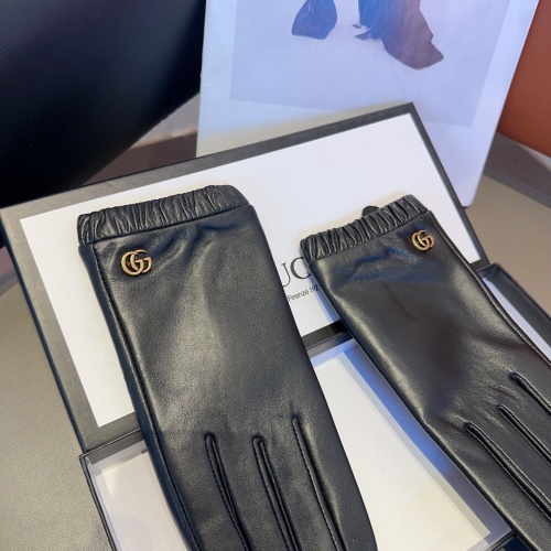 Replica Gucci Gloves For Women #1244610 $45.00 USD for Wholesale