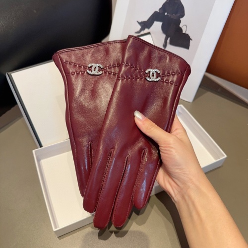 Replica Chanel Gloves For Women #1244612 $45.00 USD for Wholesale