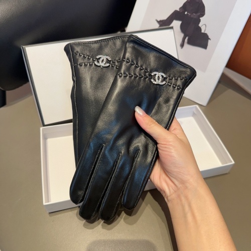 Replica Chanel Gloves For Women #1244613 $45.00 USD for Wholesale