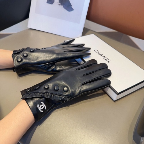 Replica Chanel Gloves For Women #1244614 $45.00 USD for Wholesale