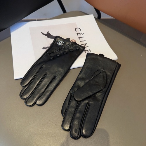 Replica Chanel Gloves For Women #1244614 $45.00 USD for Wholesale