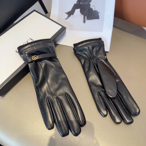 Replica Gucci Gloves For Women #1244615 $48.00 USD for Wholesale