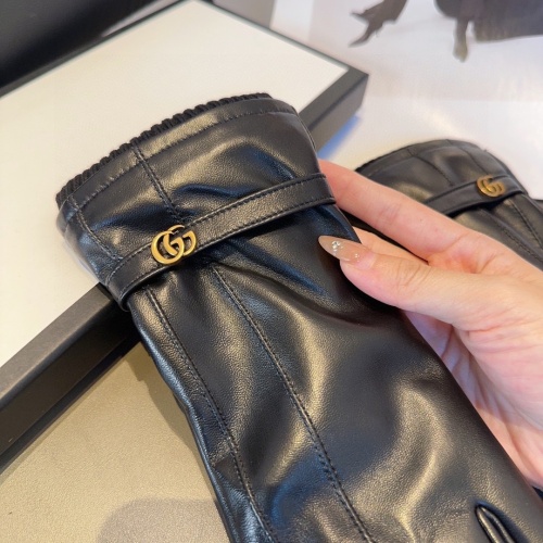 Replica Gucci Gloves For Women #1244615 $48.00 USD for Wholesale