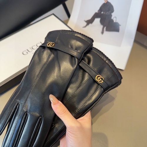 Replica Gucci Gloves For Women #1244615 $48.00 USD for Wholesale