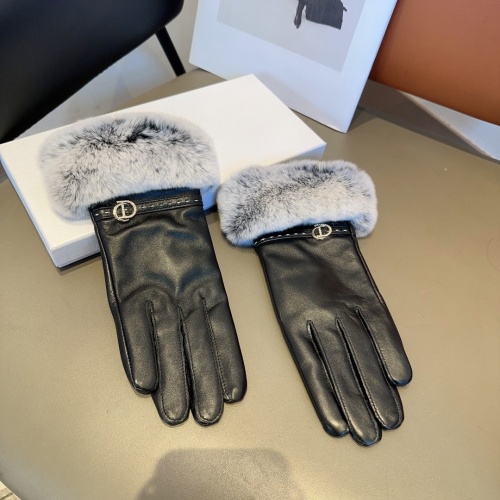 Christian Dior Gloves For Women #1244616 $52.00 USD, Wholesale Replica Christian Dior Gloves