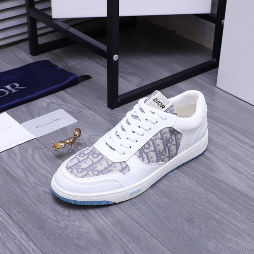 Replica Christian Dior Casual Shoes For Men #1244637 $76.00 USD for Wholesale