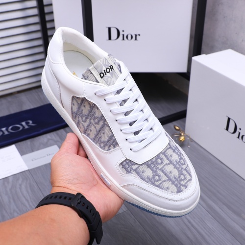 Replica Christian Dior Casual Shoes For Men #1244637 $76.00 USD for Wholesale