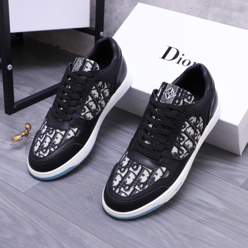 Replica Christian Dior Casual Shoes For Men #1244641 $76.00 USD for Wholesale