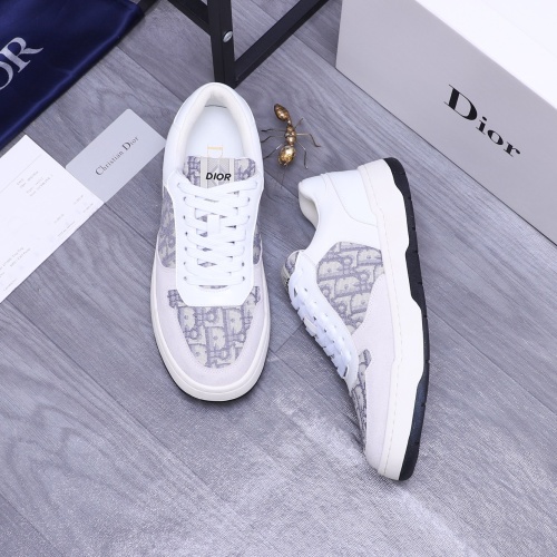 Replica Christian Dior Casual Shoes For Men #1244642 $76.00 USD for Wholesale