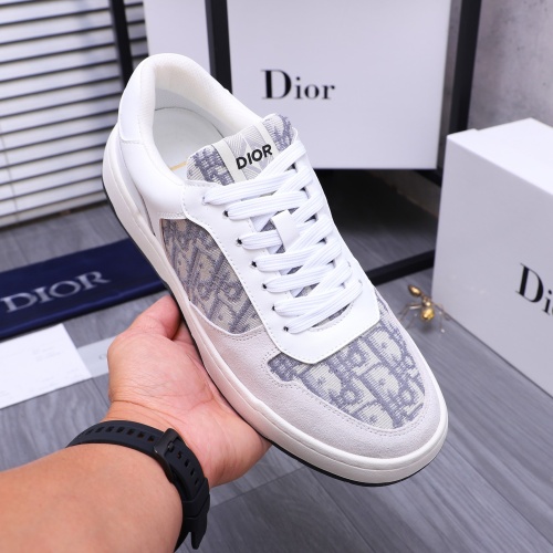 Replica Christian Dior Casual Shoes For Men #1244642 $76.00 USD for Wholesale