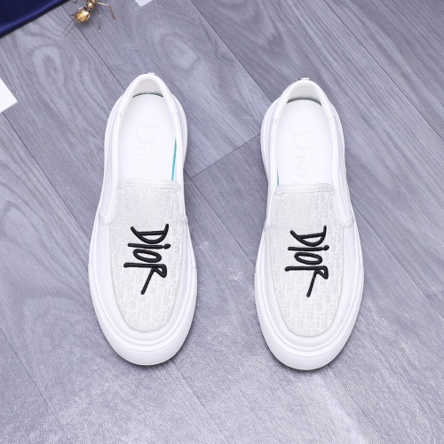 Replica Christian Dior Casual Shoes For Men #1244644 $72.00 USD for Wholesale