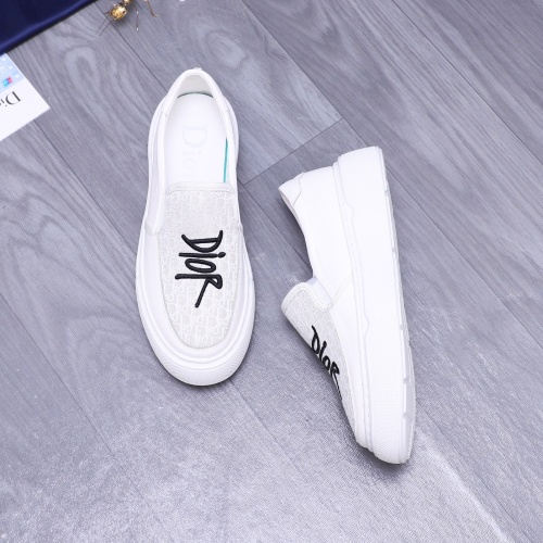 Replica Christian Dior Casual Shoes For Men #1244644 $72.00 USD for Wholesale