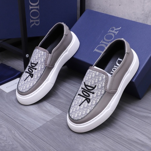 Replica Christian Dior Casual Shoes For Men #1244647 $72.00 USD for Wholesale