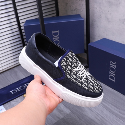 Replica Christian Dior Casual Shoes For Men #1244648 $72.00 USD for Wholesale