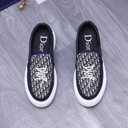 Replica Christian Dior Casual Shoes For Men #1244648 $72.00 USD for Wholesale