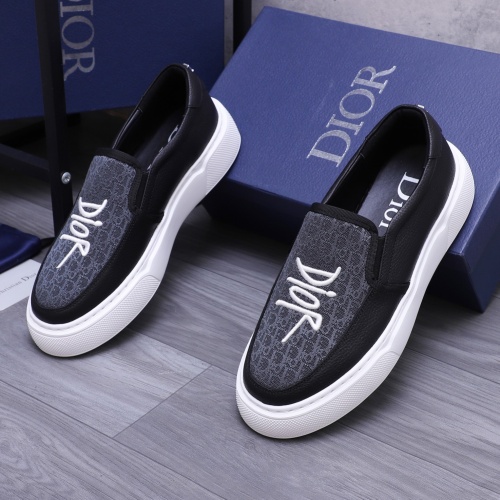 Replica Christian Dior Casual Shoes For Men #1244649 $72.00 USD for Wholesale