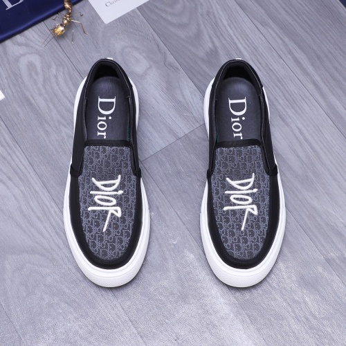 Replica Christian Dior Casual Shoes For Men #1244649 $72.00 USD for Wholesale