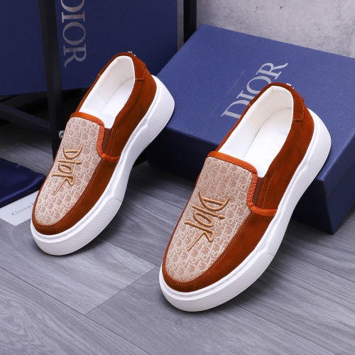 Replica Christian Dior Casual Shoes For Men #1244652 $72.00 USD for Wholesale