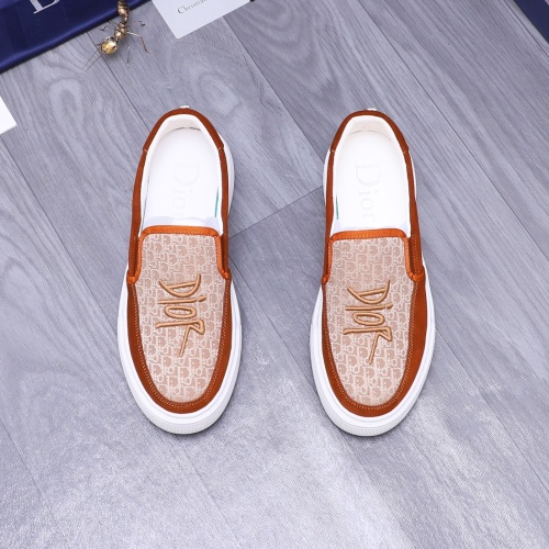 Replica Christian Dior Casual Shoes For Men #1244652 $72.00 USD for Wholesale