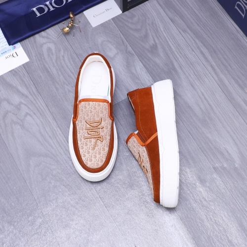 Replica Christian Dior Casual Shoes For Men #1244652 $72.00 USD for Wholesale