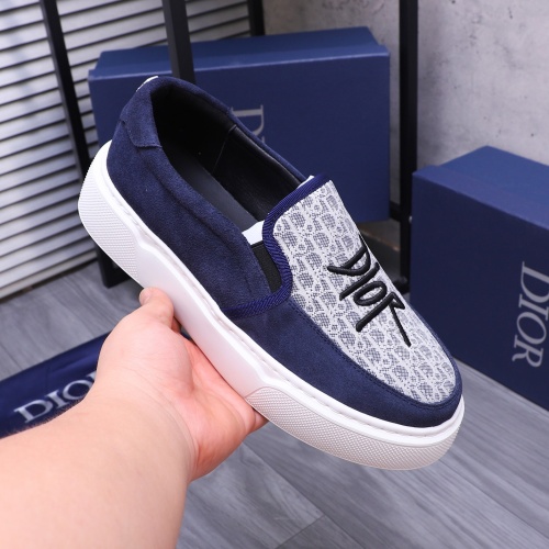 Replica Christian Dior Casual Shoes For Men #1244653 $72.00 USD for Wholesale