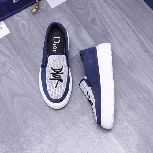 Replica Christian Dior Casual Shoes For Men #1244653 $72.00 USD for Wholesale