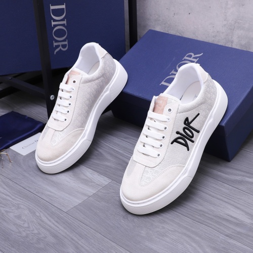 Replica Christian Dior Casual Shoes For Men #1244657 $72.00 USD for Wholesale