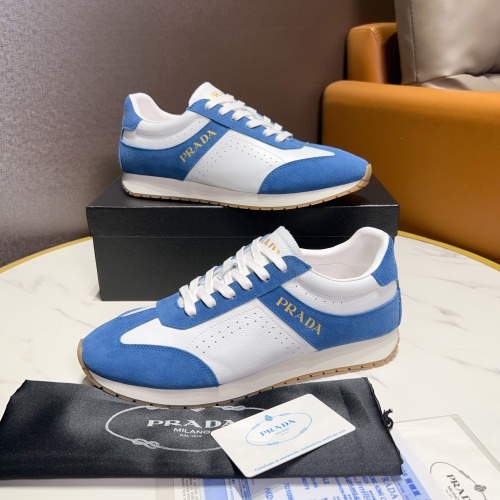 Replica Prada Casual Shoes For Men #1244683 $80.00 USD for Wholesale