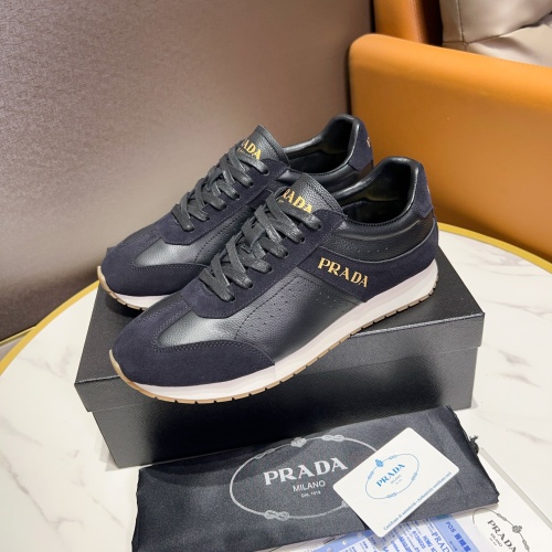 Prada Casual Shoes For Men #1244685 $80.00 USD, Wholesale Replica Prada Casual Shoes