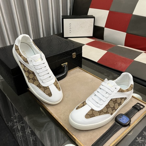 Replica Gucci Casual Shoes For Men #1244708 $72.00 USD for Wholesale