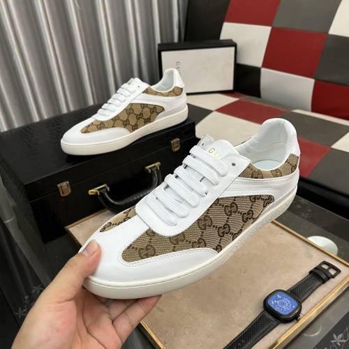 Replica Gucci Casual Shoes For Men #1244708 $72.00 USD for Wholesale