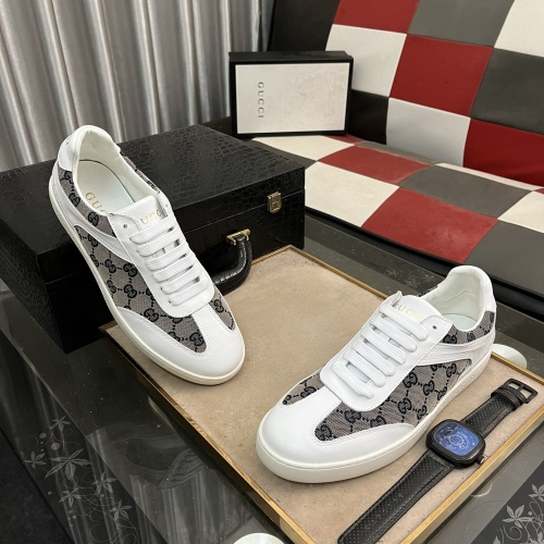 Replica Gucci Casual Shoes For Men #1244709 $72.00 USD for Wholesale