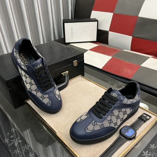 Replica Gucci Casual Shoes For Men #1244710 $72.00 USD for Wholesale