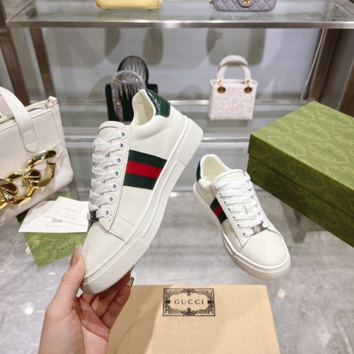 Replica Gucci Casual Shoes For Women #1244716 $92.00 USD for Wholesale