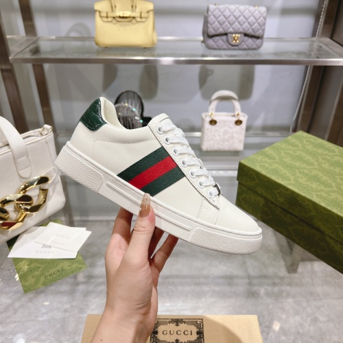 Replica Gucci Casual Shoes For Women #1244716 $92.00 USD for Wholesale