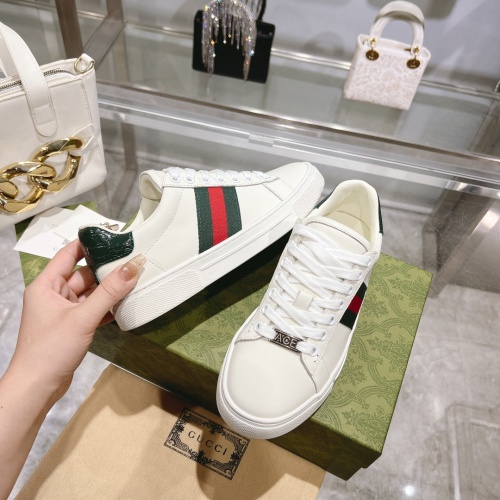 Replica Gucci Casual Shoes For Women #1244716 $92.00 USD for Wholesale