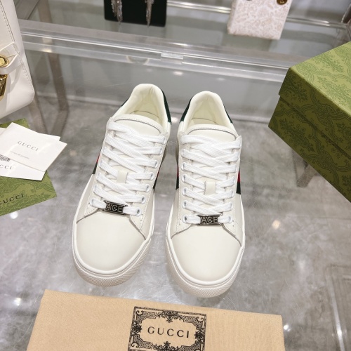 Replica Gucci Casual Shoes For Women #1244716 $92.00 USD for Wholesale