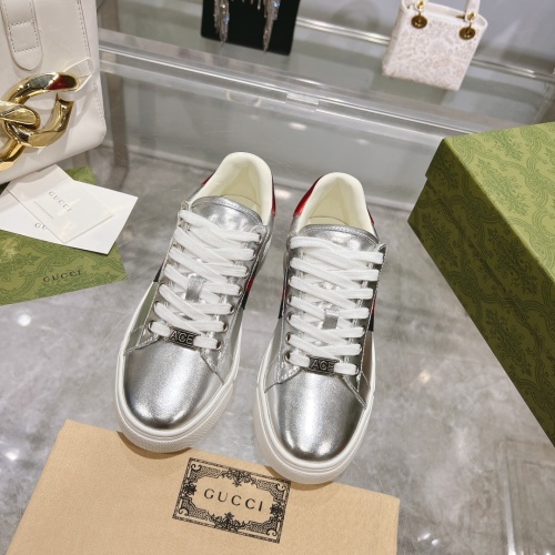 Replica Gucci Casual Shoes For Women #1244718 $92.00 USD for Wholesale