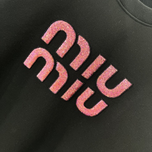 Replica MIU MIU Hoodies Long Sleeved For Unisex #1244724 $48.00 USD for Wholesale