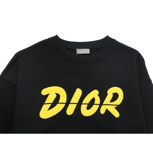 Replica Christian Dior Hoodies Long Sleeved For Unisex #1244739 $48.00 USD for Wholesale