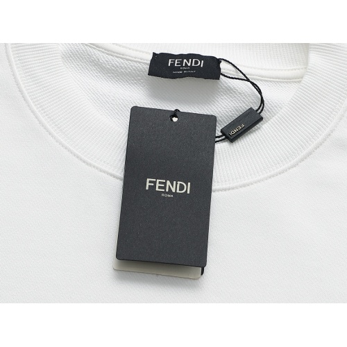 Replica Fendi Hoodies Long Sleeved For Unisex #1244746 $48.00 USD for Wholesale