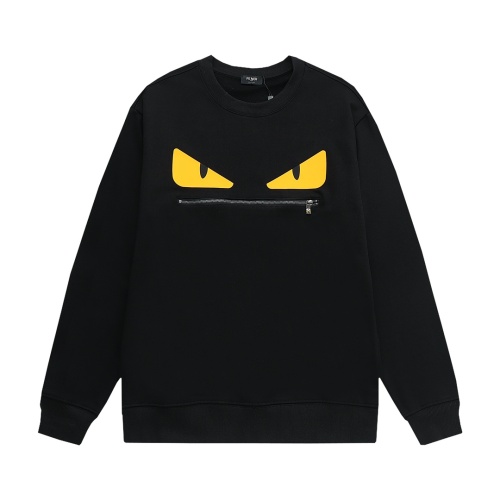 Fendi Hoodies Long Sleeved For Unisex #1244747 $48.00 USD, Wholesale Replica Fendi Hoodies