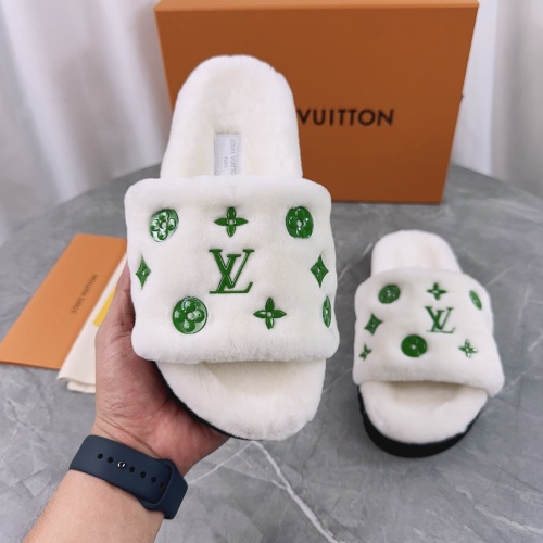 Replica Louis Vuitton Slippers For Women #1244750 $98.00 USD for Wholesale