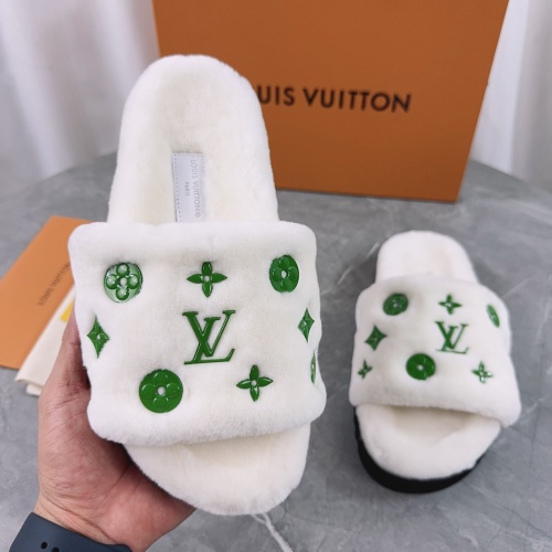 Replica Louis Vuitton Slippers For Women #1244750 $98.00 USD for Wholesale